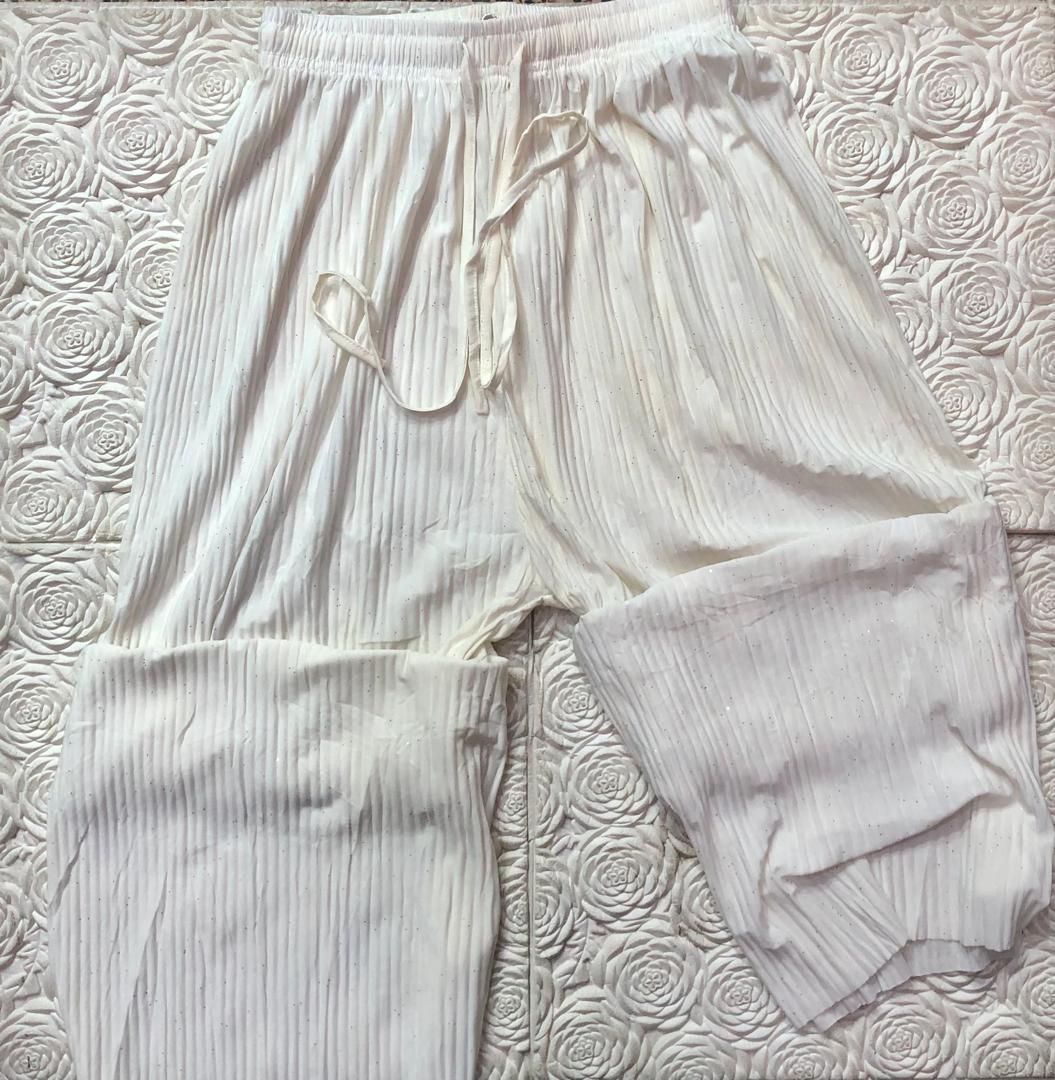 MONO PALAZZO ESCARCHADO - Happy Shopping