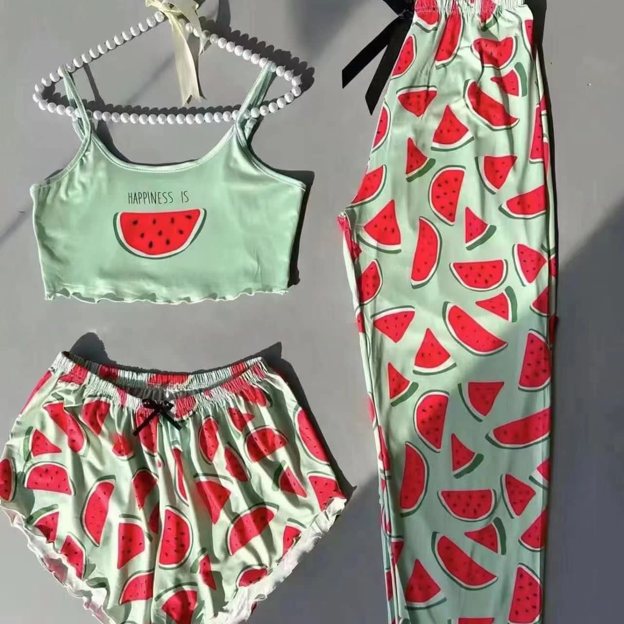PIJAMA 3 PIEZAS DAMA - Fashion Palacios