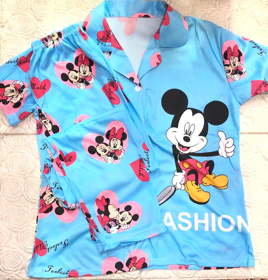 PIJAMA BOTONES DOS PIEZAS - Fashion Palacios