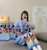 PIJAMA BOTONES TRES PIEZAS - Happy Shopping