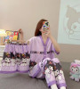 PIJAMA BOTONES TRES PIEZAS - Happy Shopping