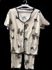 PIJAMA BOTONES ACANALADA - Fashion Palacios