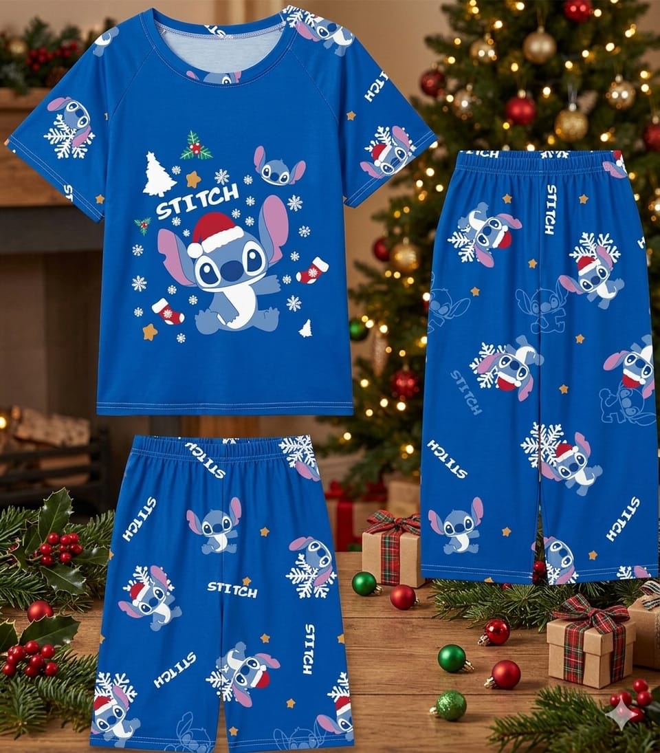 PIJAMA NAVIDAD NIÑOS 3 PIEZAS - Happy Shopping