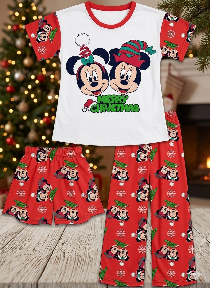 PIJAMA NAVIDAD NIÑOS 3 PIEZAS - Happy Shopping