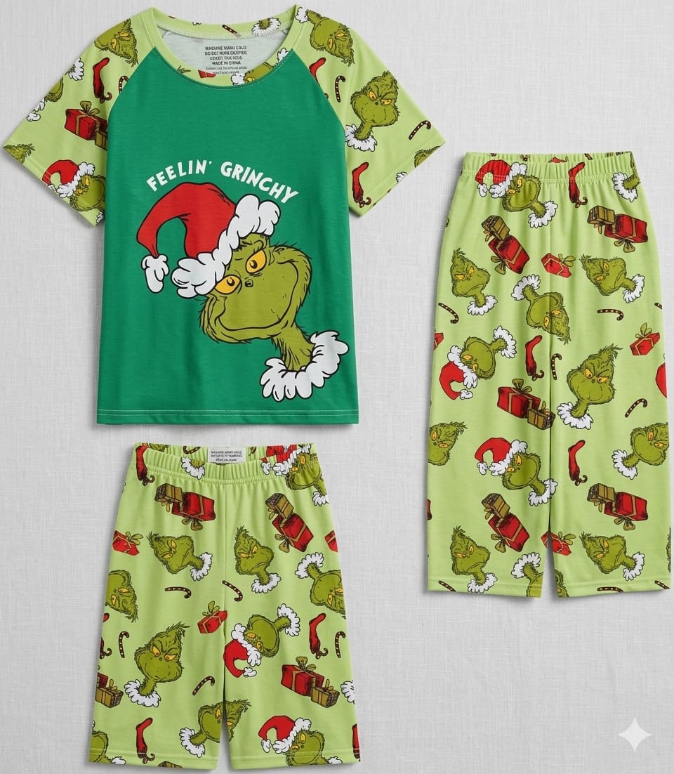 PIJAMA NAVIDAD NIÑOS 3 PIEZAS - Happy Shopping