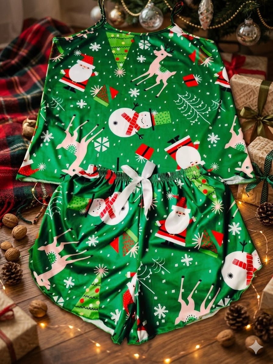 PIJAMA TOP NAVIDAD - Happy Shopping