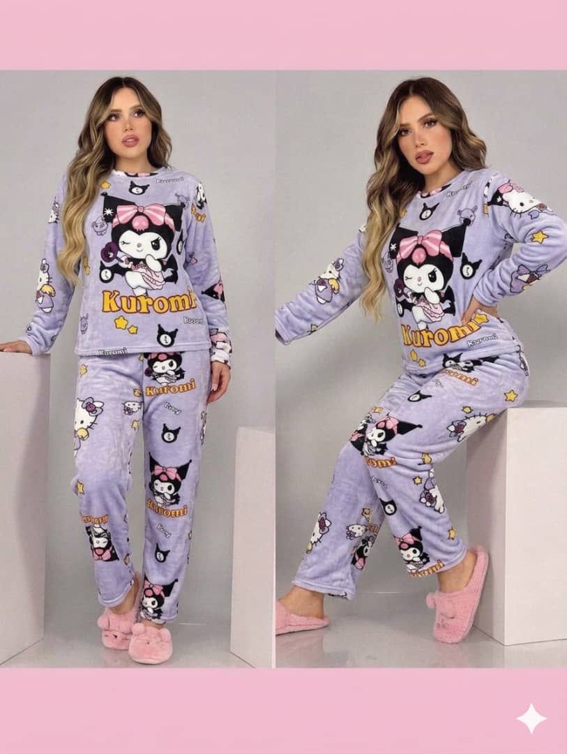 PIJAMA PELUCHE DAMA - Happy Shopping