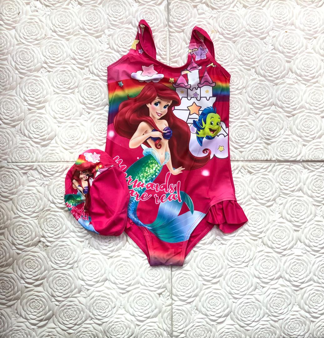 TRAJE DE BAÑO COMPLETO GORRITO - Happy Shopping