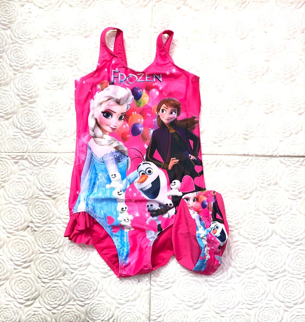 TRAJE DE BAÑO COMPLETO GORRITO - Happy Shopping
