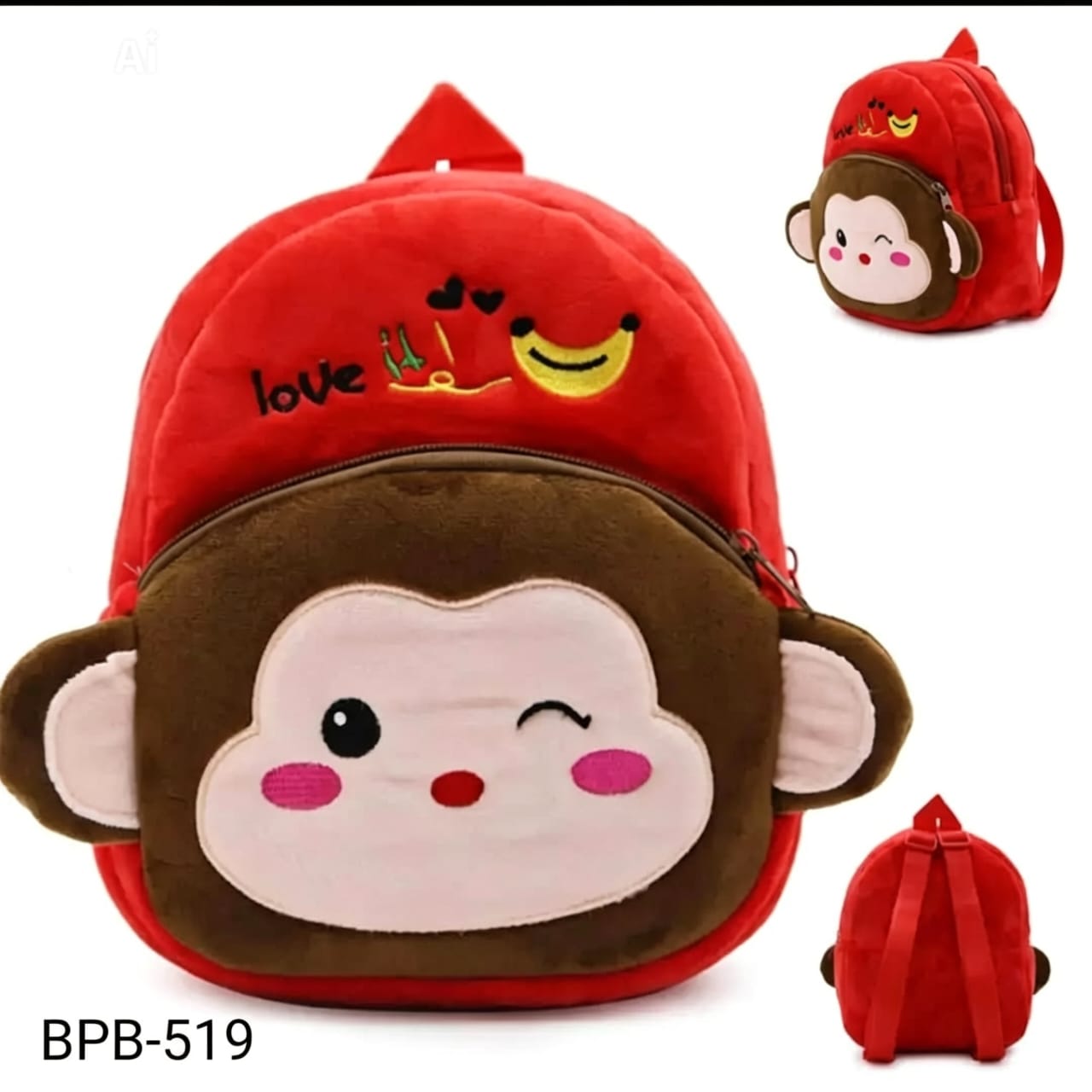 MORRAL PELUCHE MEDIANO - Happy Shopping