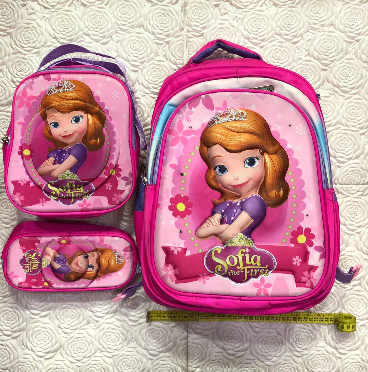 MORRAL ESCOLAR 3 PIEZAS - Happy Shopping