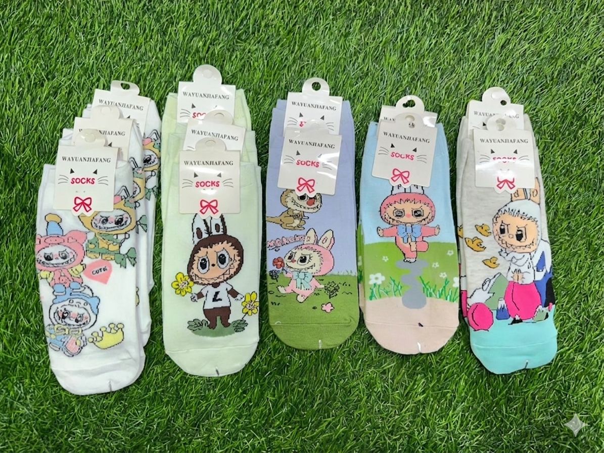 MEDIAS ESTAMPADAS CORTAS - Fashion Palacios