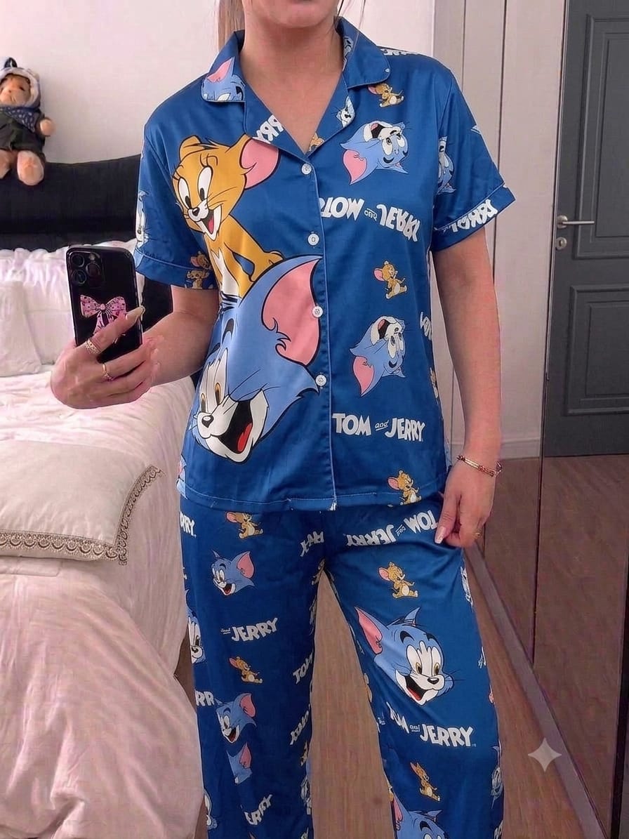 PIJAMA BOTONES DOS PIEZAS - Happy Shopping