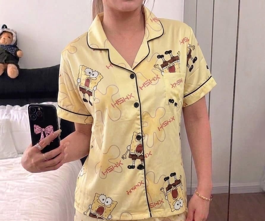 PIJAMA BOTONES DOS PIEZAS - Happy Shopping