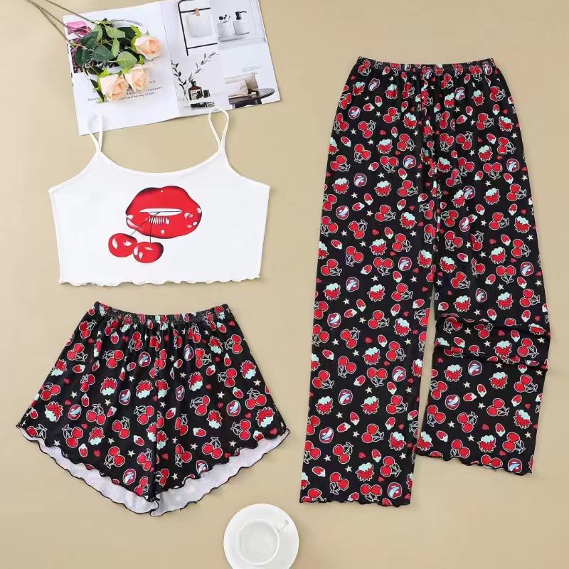 PIJAMA TOP 3 PIEZAS - Happy Shopping