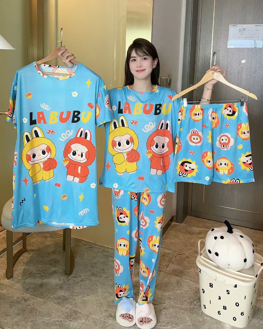 PIJAMA DAMA 4 PIEZAS - Happy Shopping