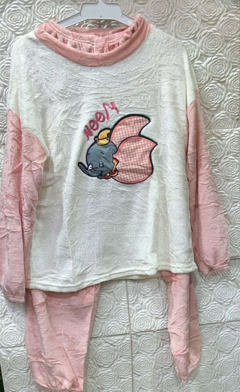 PIJAMA PELUCHE DAMA - Happy Shopping