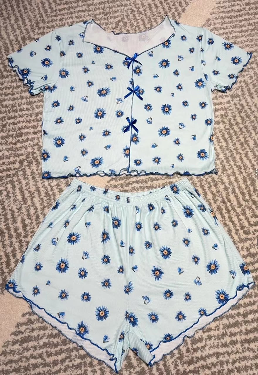 PIJAMA ACANALADA DE SHORT - Happy Shopping