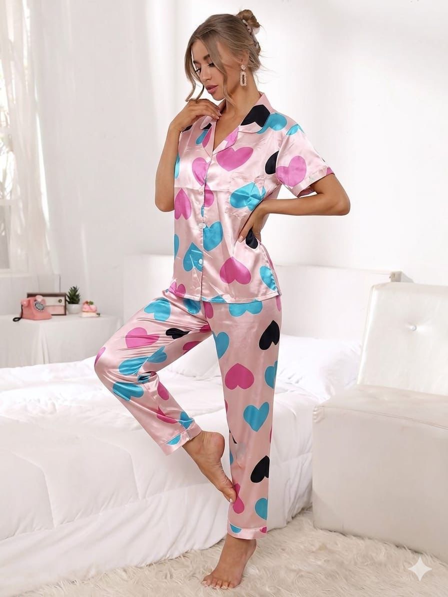 PIJAMA SATINADA MONO - Happy Shopping