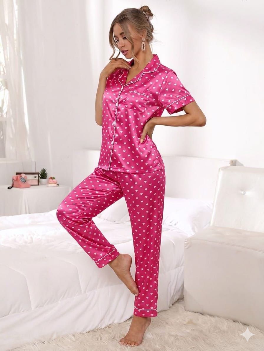 PIJAMA SATINADA MONO - Happy Shopping