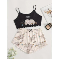 PIJAMA DOS PIEZAS DAMA - Happy Shopping