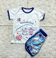 PIJAMA ACANALADAS SHORT NIÑOS - Happy Shopping