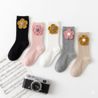 MEDIAS FLORES - Happy Shopping