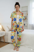 PIJAMA FRANELA 3 PIEZAS - Fashion Palacios