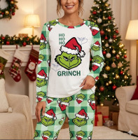 PIJAMA NAVIDAD MANGA LARGA ADULTO - Happy Shopping