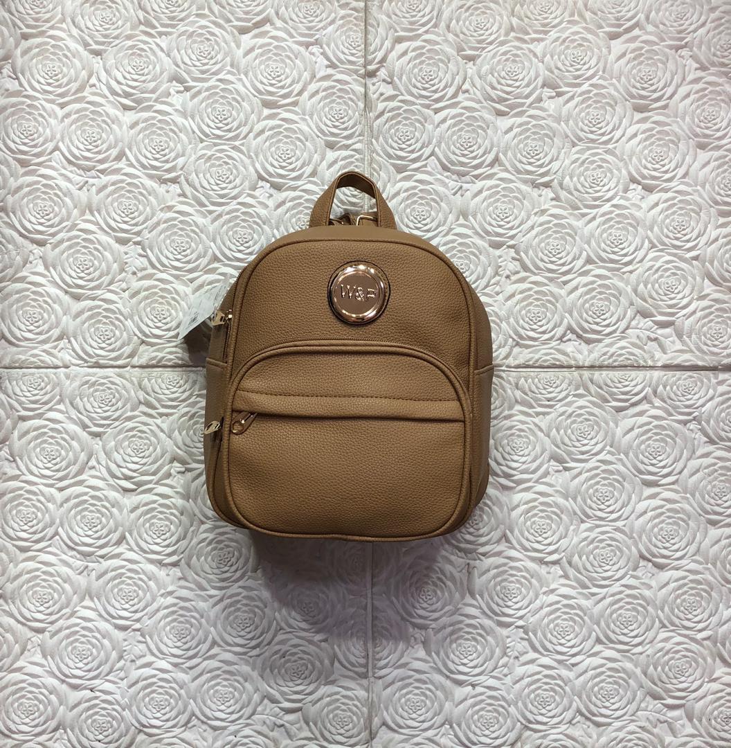 MORRAL DE CUERO PEQUEÑO - Happy Shopping