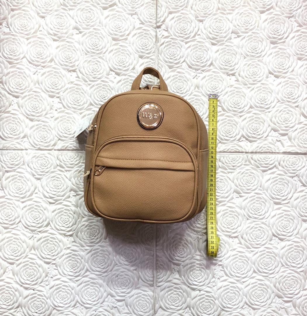 MORRAL DE CUERO PEQUEÑO - Happy Shopping