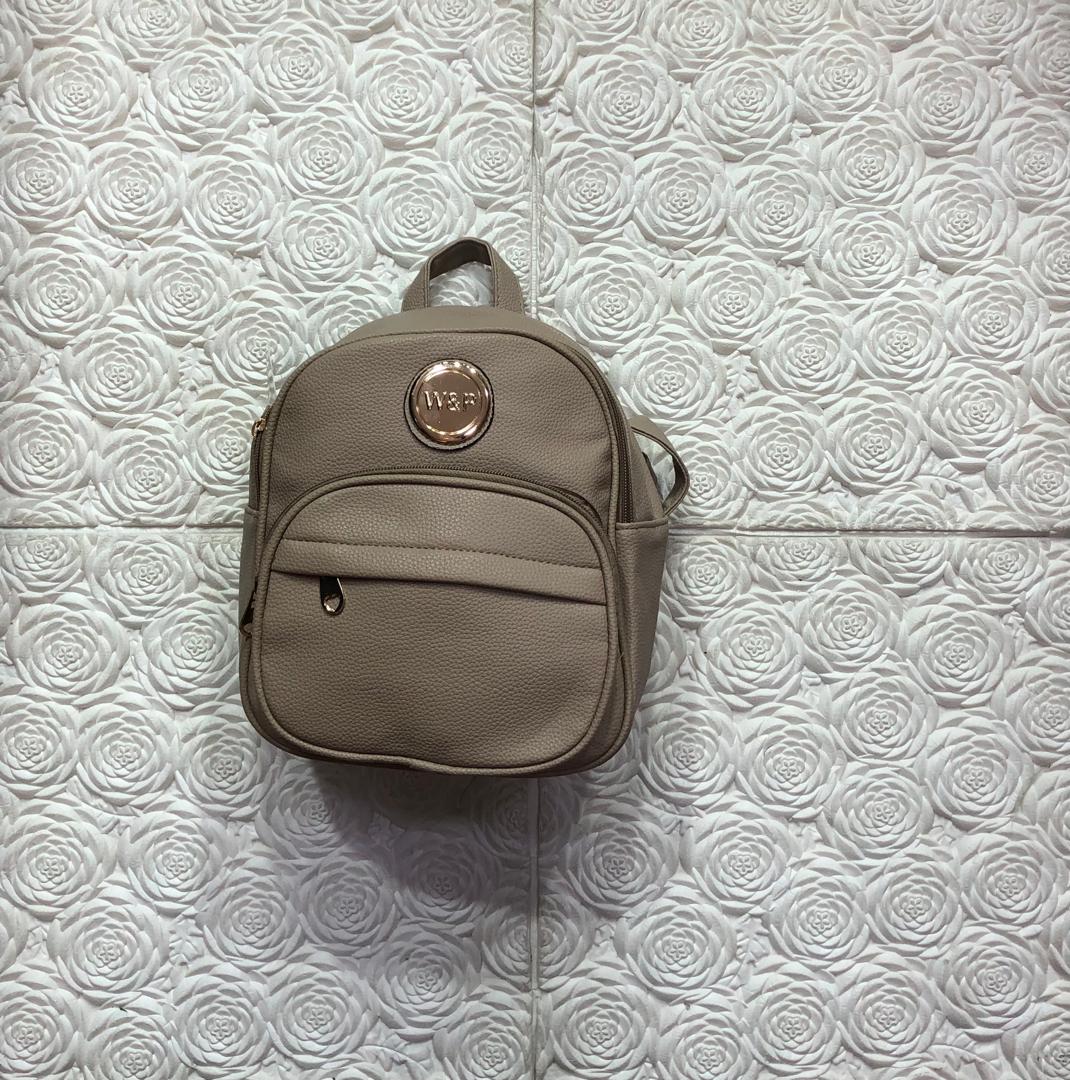 MORRAL DE CUERO PEQUEÑO - Happy Shopping
