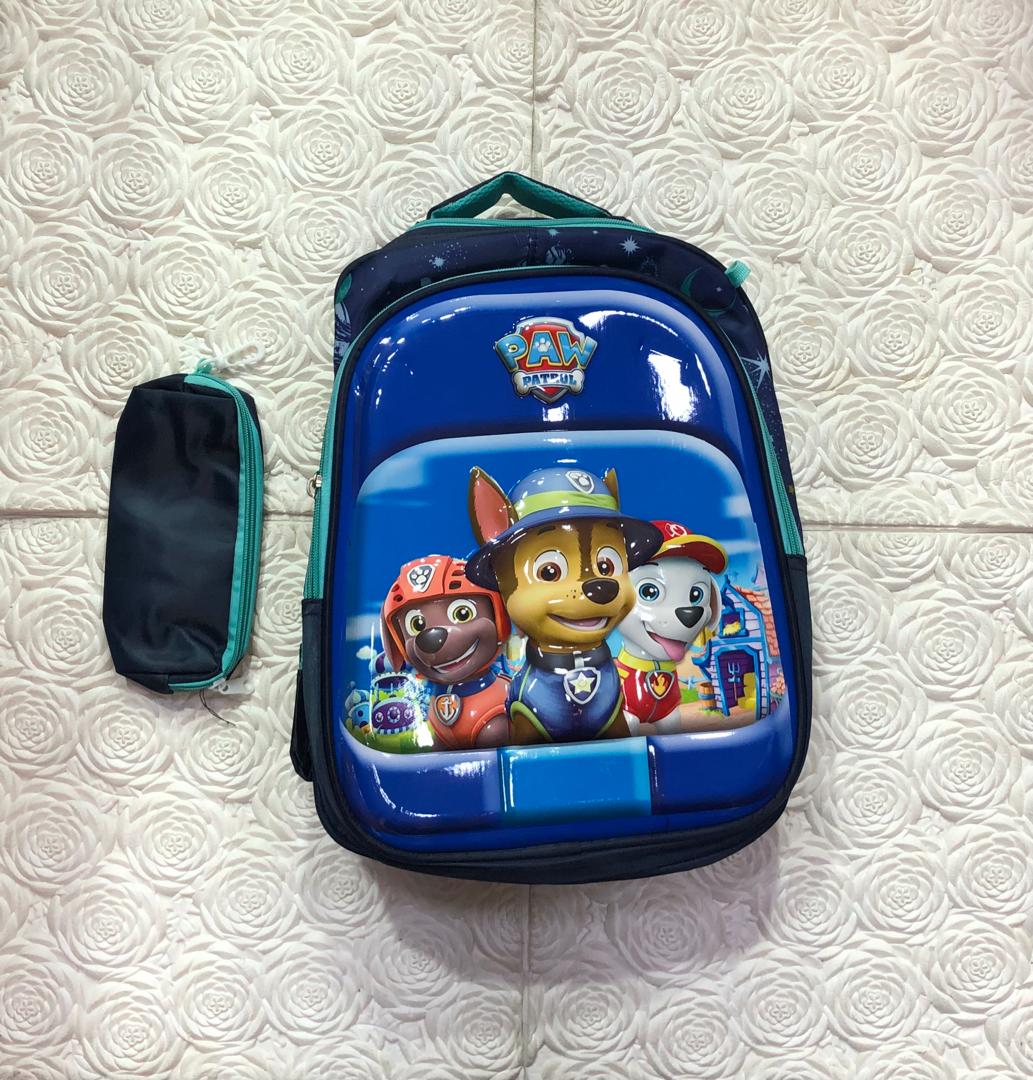 MORRAL ESCOLAR CON CARTUCHERA - Happy Shopping