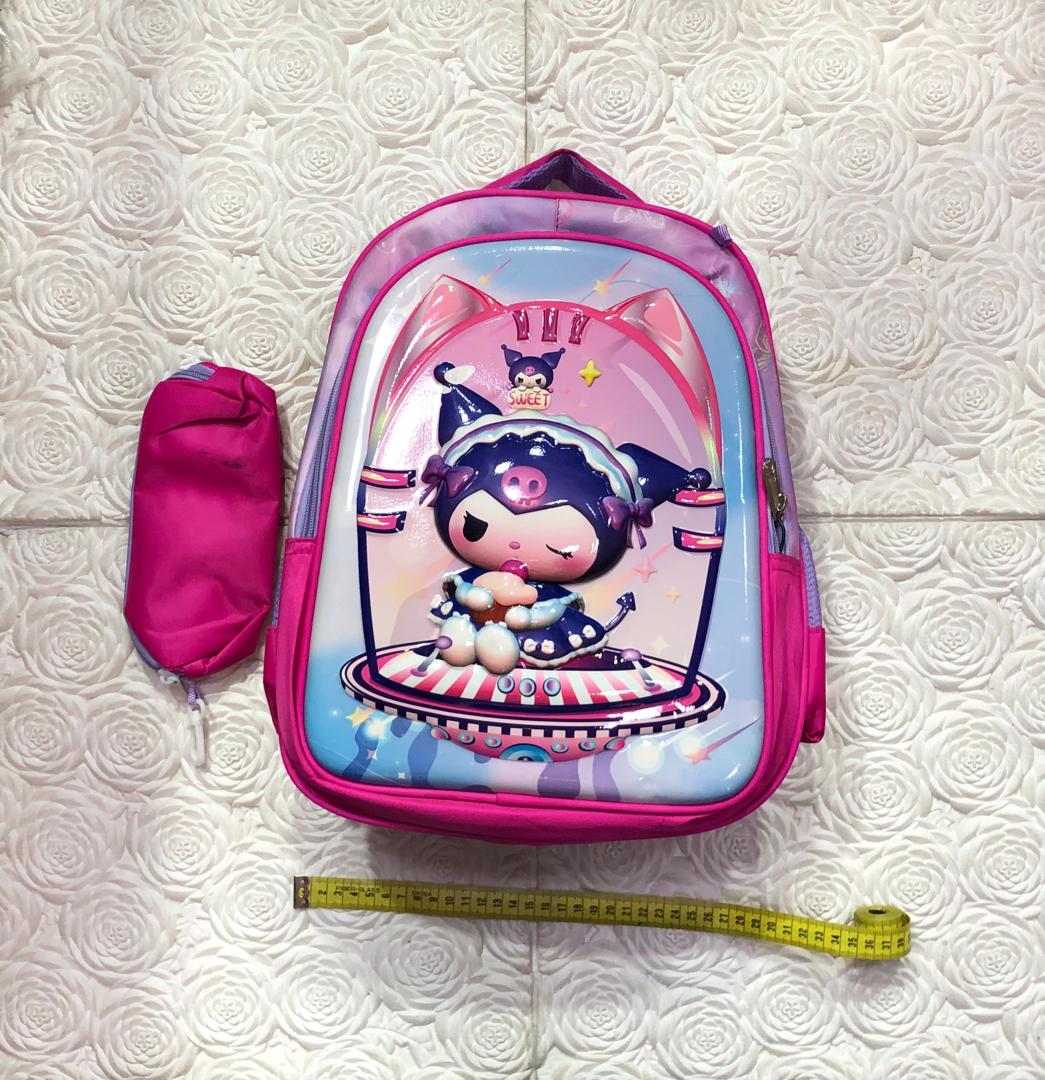 MORRAL ESCOLAR CON CARTUCHERA - Happy Shopping