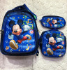 MORRAL ESCOLAR CON LONCHERA Y CARTUCHERA - Happy Shopping