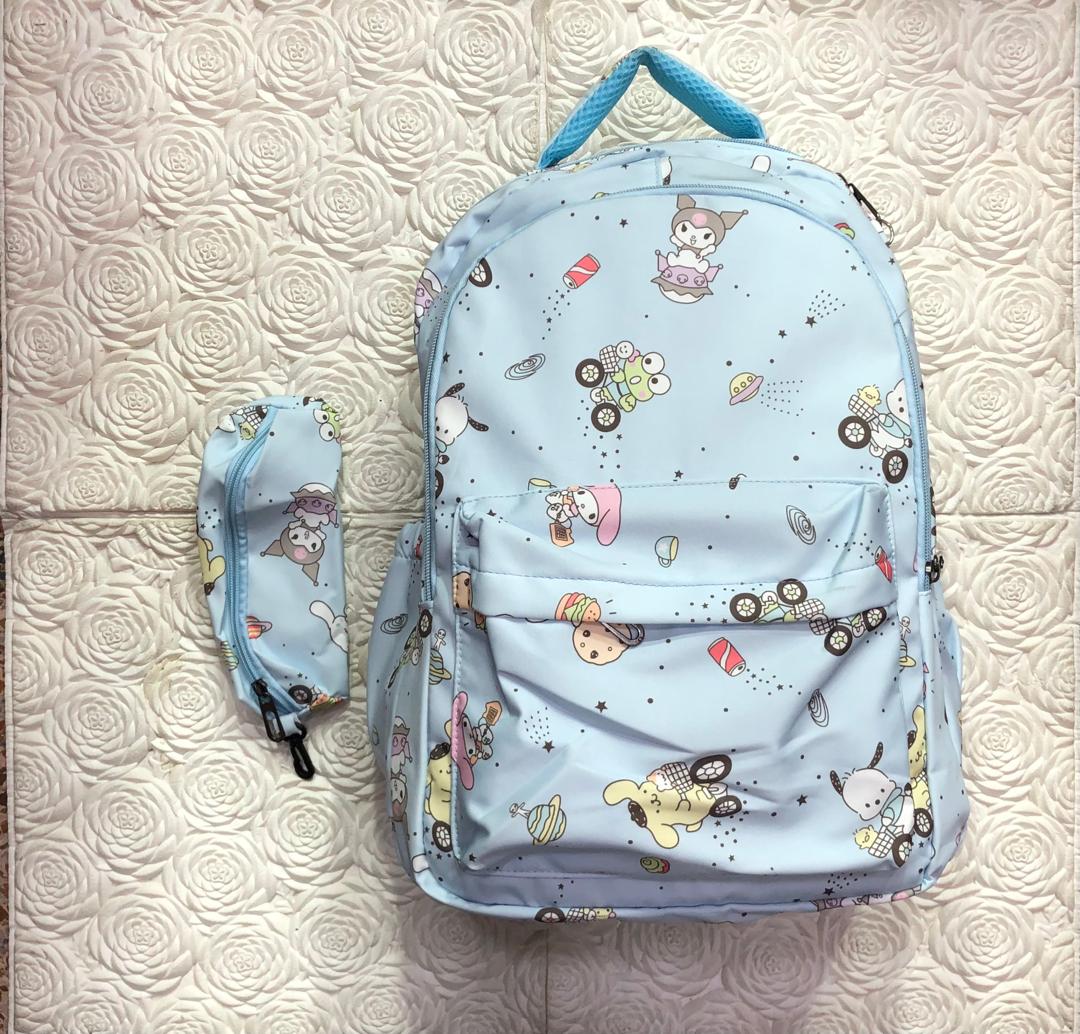 MORRAL ANIMADO CON CARTUCHERA - Happy Shopping
